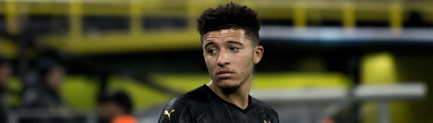 Apuestas de la Champions, Borussia Dortmund, Jadon Sancho