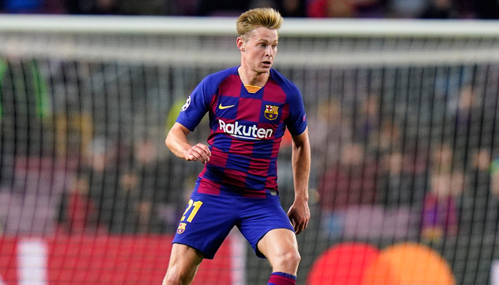 Apuestas de la Champions, FC Barcelona, Frenkie de Jong